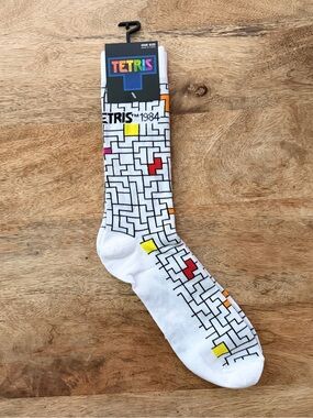 5/$20 NEW Adult Tetris Socks